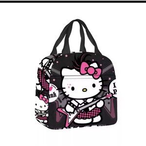 Hello Kitty Lunch Bag Insulated Storage School Lunch Bag